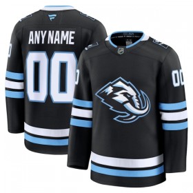 Miesten Pelipaita Custom Utah Hockey Club 2025-26 Fanatics Premium Koti Musta